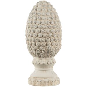 Clayre en Eef 6te0393m Deco Fir Kegel Beige ø...