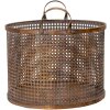 Clayre en Eef 6y4525 Opbergmand Koperkleurig 34x37x42 cm