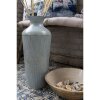 Clayre en Eef 6y4624 Deco Vaas Blauw ø 22x47 cm