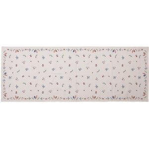 Clayre en Eef car64 Tafelloper Beige 50x140 cm