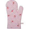 Clayre en Eef dtr44 Ovenwanten Roze, Lila 18x30 cm