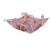 Clayre en Eef dtr47 Broodmand Roze, Lila 31x31x8 cm