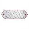 Clayre en Eef hch65 Tafelloper Kerst Wit, Rood 50x160 cm