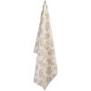 Clayre en Eef vgp42 Theedoek Beige 50x70 cm