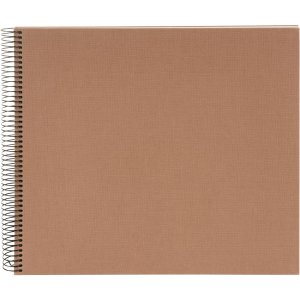 Goldbuch Spiraal Album Bella Vista Hazelnoot 35x30 cm 40 witte paginas zonder venster