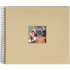 Goldbuch Spiraal Album Bella Vista Beige 34x30 cm 40 zwarte paginas met venster