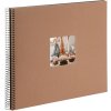 Goldbuch Spiraal Album Bella Vista Hazelnoot 34x30 cm 40 zwarte paginas