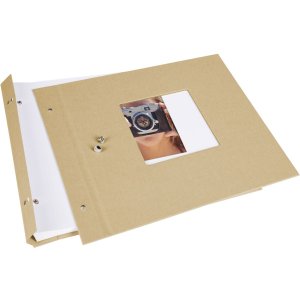 Goldbuch Schroefalbum Bella Vista Beige 30x25 cm 40 witte paginas