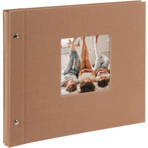 Goldbuch Schroefalbum Bella Vista Hazelnoot 30x25 cm 40 witte paginas