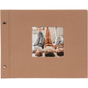 Goldbuch Schroefalbum Bella Vista Hazelnoot 30x25 cm 40 witte paginas