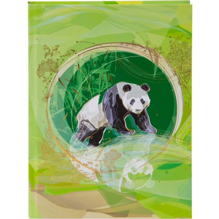 Goldbuch Notitieboek De Panda 15x22 cm 200 witte paginas