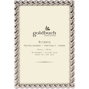 Goldbuch Metalen fotolijst Ritorto 10x15 cm zilver