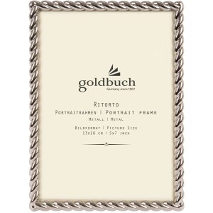 Goldbuch Metalen fotolijst Ritorto 13x18 cm zilver