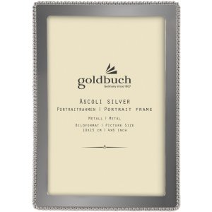 Goldbuch Metalen fotolijst Ascoli zilver 10x15 cm