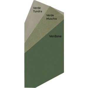 Passepartout 10x15 cm - 7x10 cm Verde Muschio