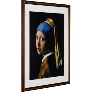 Henzo Houten Lijst Verona 50x70 cm donkerbruin met passepartout 40x60 cm