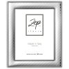 ZEP Metalen portret lijst Assisi Wit 9x13 cm tot 20x25 cm zilver glanzend