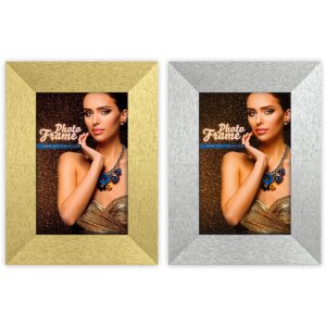 ZEP Houten lijst Glam goud en zilver 10x15 cm tot 20x30 cm