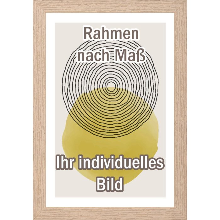 Walther houten lijst Madrid 35x50 cm eik creme Anti-reflecterend glas