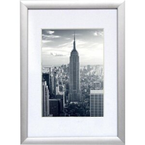 Aluminium fotolijst Manhattan 15x20 cm in zilver