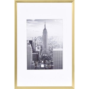 20x30 cm Fotolijst Aluminium Manhattan in goud