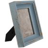 Clayre en Eef 2f0861 Fotolijst Blauw 21x6x26 cm - 10x15 cm