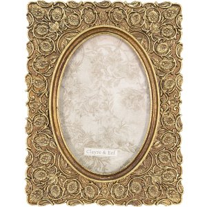 Clayre en Eef 2f0930 Fotolijst Goudkleurig 16x1x21 cm -...