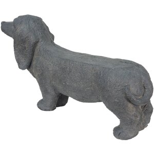 Clayre en Eef 5mg0019 Hond Grijs 74x19x39 cm