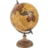 Clayre en Eef 64928 Globe Deco Bruin, Beige 22x22x37 cm