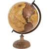 Clayre en Eef 64928 Globe Deco Bruin, Beige 22x22x37 cm