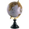 Clayre en Eef 64932 Globe Deco Blauw, Bruin 22x22x37 cm