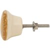 Clayre en Eef 64998 Deurknop Bruin, Beige ø 3 cm