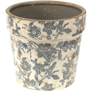 Clayre en Eef 6ce1448m Binnen Bloempot Grijs, Beige...