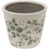 Clayre en Eef 6ce1457s Binnen Bloempot Groen, Bruin, Beige ø 12x10 cm