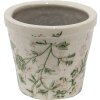 Clayre en Eef 6ce1457xs Binnen Bloempot Groen, Bruin, Beige ø 8x7 cm