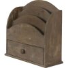 Clayre en Eef 6h2111 Brievenrek Bruin 33x13x31 cm