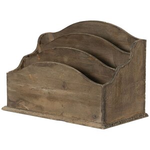 Clayre en Eef 6h2112 Brievenrek Bruin 33x17x22 cm