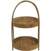 Clayre en Eef 6ro0559 Etagere 2 traps Bruin ø 30x54 cm