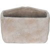 Clayre en Eef 6te0389l Binnen Bloempot Mond Grijs 26x16x16 cm