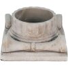 Clayre en Eef 6te0390s Binnen Bloempot Grijs 21x21x11 cm