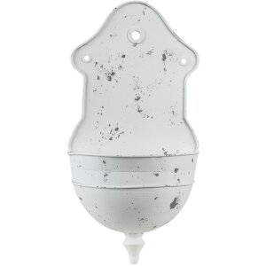 Clayre en Eef 6y4784 Hangende Bloempot Wit, Grijs...