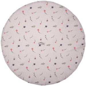 Clayre en Eef hbu48 Theedoek Roze, Beige ø 80 cm