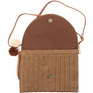 Clayre en Eef jzbg0260ch Dame Tas Bruin 27x3x20 cm