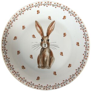 Clayre en Eef rebdp Servies Ontbijtbord Beige, Bruin...