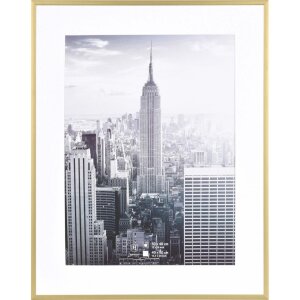 Aluminium lijst Manhattan 40x50 cm goud