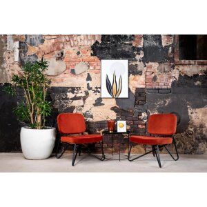 Henzo Aluminium lijst Manhattan zwart 40x50 cm met passepartout 30x40 cm