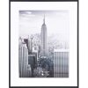 Henzo Aluminium lijst Manhattan zwart 40x50 cm met passepartout 30x40 cm