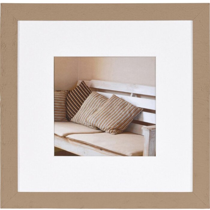 Drijfhout houten lijst 40x40 cm beige