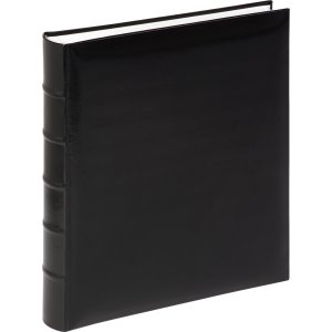 Walther Fotoalbum Classic 30x37 cm zwart 80 witte paginas