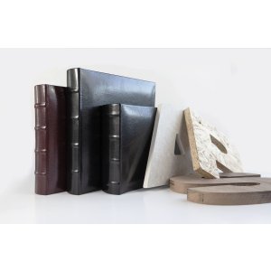 Walther Fotoalbum Classic 30x37 cm zwart 80 witte paginas